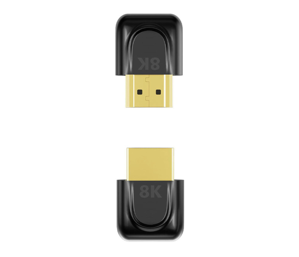 Unitek Adapter kątowy 8K HDMI 90 i 270 stopni - 1455215 - zdjęcie 2